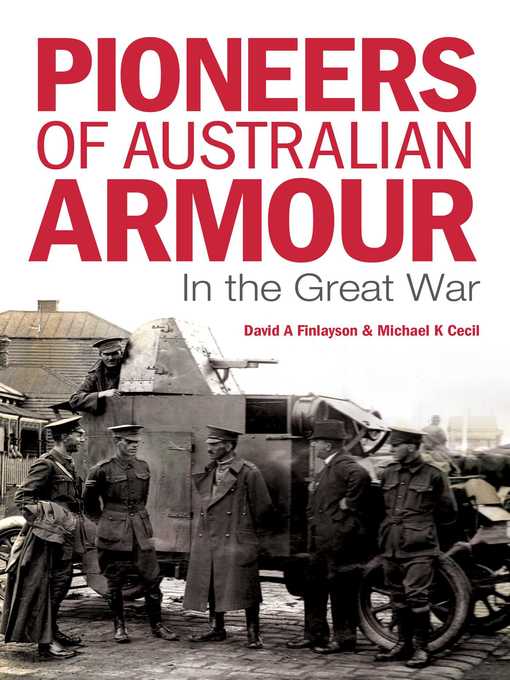 Cover image for Pioneers of Australian Armour